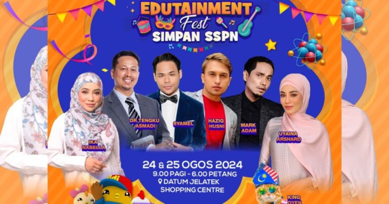 Edutainment Fest 2024 di Datum Jelatek Kuala Lumpur, Jom Penuhkan Aktiviti Anak-Anak!