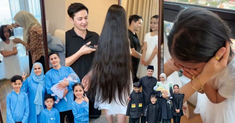 Daler Yusuf Tersalah Potong Rambut Sampai Anak Merajuk, Menangis, “Dari Rapunzel Jadi Dora”