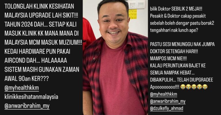 Zalif Sidek Mohon KKM Nilai Semula Sistem Perkhidmatan Di Klinik Kesihatan