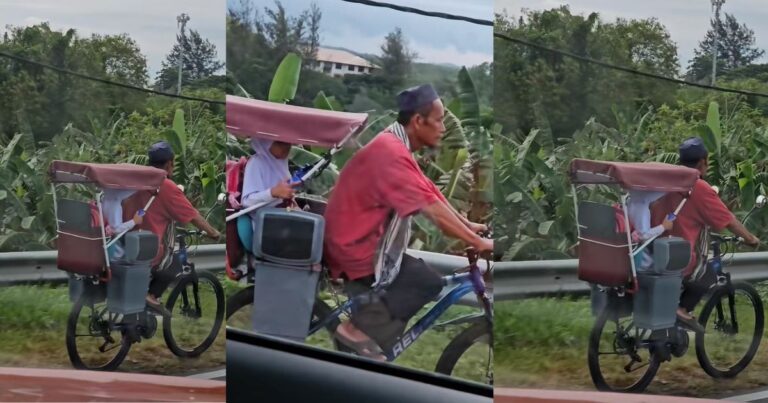 Demi Kasih, Ayah Jadi Kreatif Ubah Suai Basikal Untuk Keselesaan Anak Tersayang. Selesa!