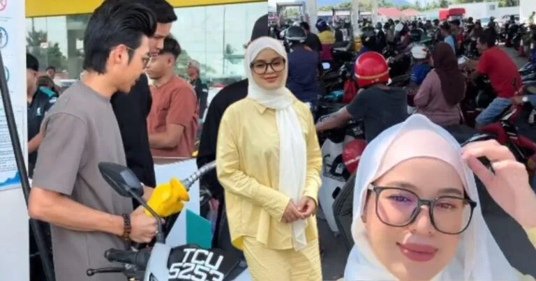 Murahnya Hati, MUA Bellaz Belanja 500 Rider Petrol Percuma!