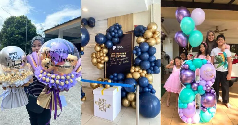 ‘Balloonviral’ Tawar Dekorasi Belon Kreatif & Unik, Pilih Belon ‘Biodegradable’ Usaha Jaga Alam Sekitar!