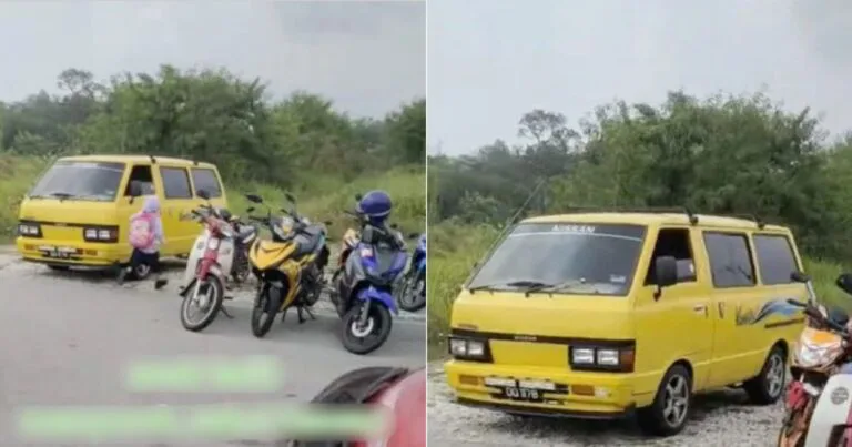 Bapa Senyum Lihat Gelagat Anak Malu Naik Van Buruk Ke Sekolah, “Nanti Belajar Pandai-Pandai”