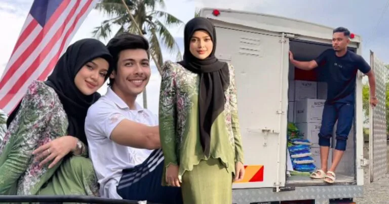 Agih Bantuan Mangsa Banjir Guna Barang Dari Kedai Runcit Sendiri, Baiknya Hati MUA Bellaz!