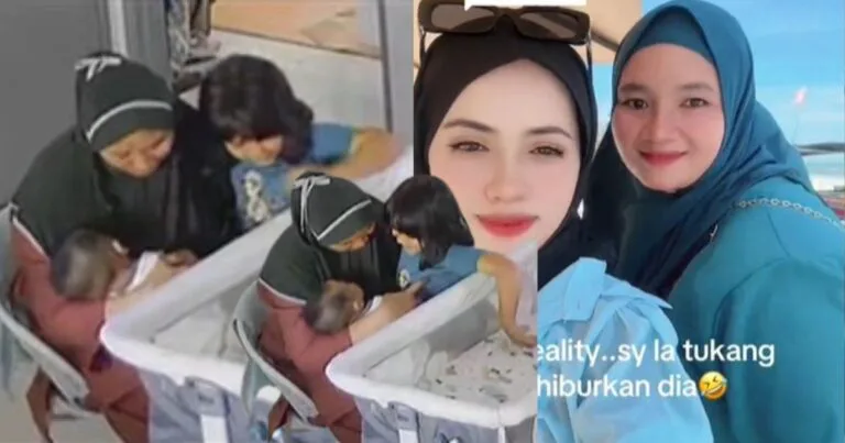 Rezeki Bertemu Orang Baik, Ibu Sebak Tengok Pembantu Rumah Layan Anak Baik!
