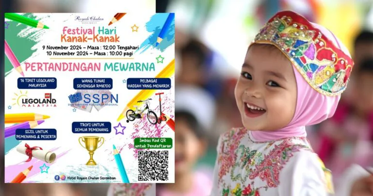 Aktiviti Padat & ‘Happening’, Festival Hari Kanak-Kanak 2024 di Royale Chulan Seremban Pasti Gamat!
