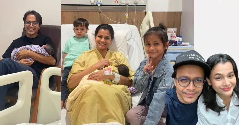 Ezzaty Abdullah & Azwan Kombos Timang Anak Ketiga, “Jam 11.29 Pagi, Baby Boy Kami Selamat Dilahirkan”