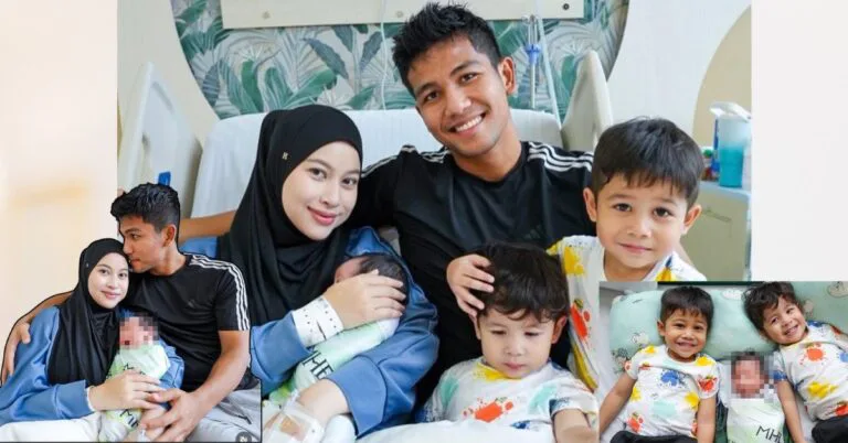 Eyra Hazali Timang Anak Ketiga, “Baby Tak Sabar Nak Tengok Dunia. Alhamdulillah”