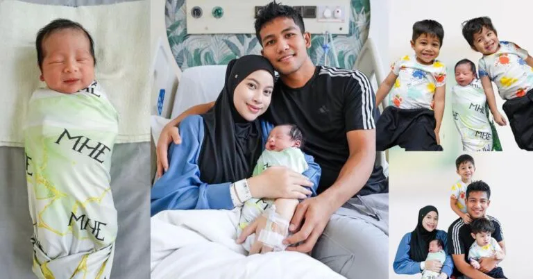 Eyra Hazali Kongsi Wajah Anak Ketiga, Muhammad Hud Ezqandar Nama Jadi Pilihan
