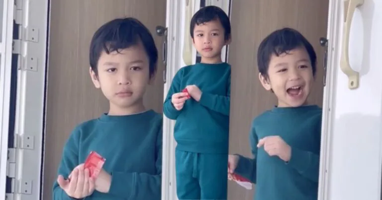 Marah Daddy Makan Coklat, Ramai Geram Tengok Gelagat Isaac Raees!