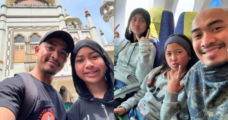 Akui Besarkan Anak Perempuan Tak Mudah, Azizulhasni Bawa Dua Anak Bercuti!