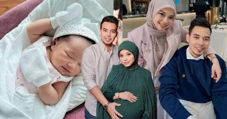 “”Kenalkan Baby Ketiga Kami” Leeyana Rahman Dedah Wajah Anak Ketiga!