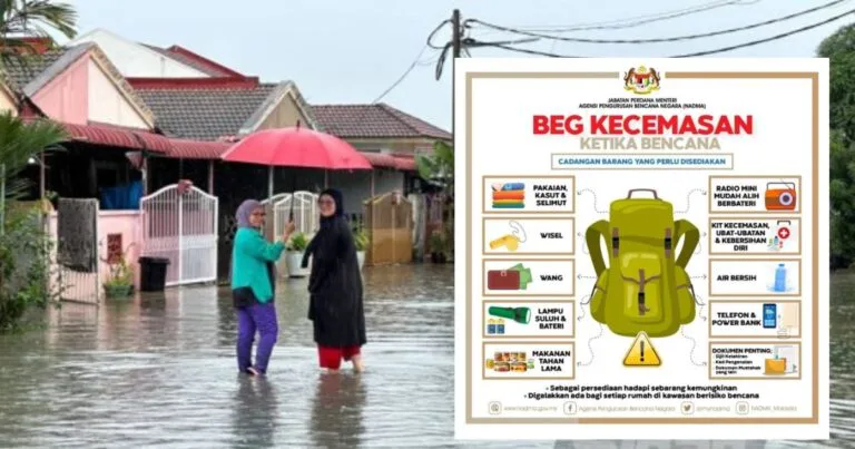 Tenang Hadapi Banjir Besar, 5 Perkara Ni Jangan Terlepas Pandang!