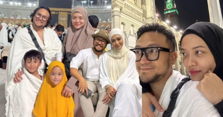 Anak-Anak Pertama Kali Tengok Kaabah, Syatilla Melvin Kongsi Rasa Teruja Anak!
