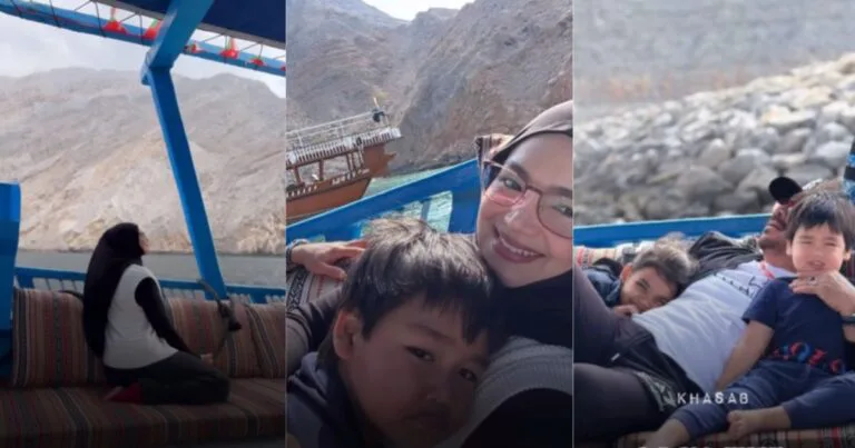 Tok Ti Bawa Anak-Anak Bercuti, Kongsi Cerita Pelayaran Ke Dubai “Afwa Memang Tak Takut Ye”