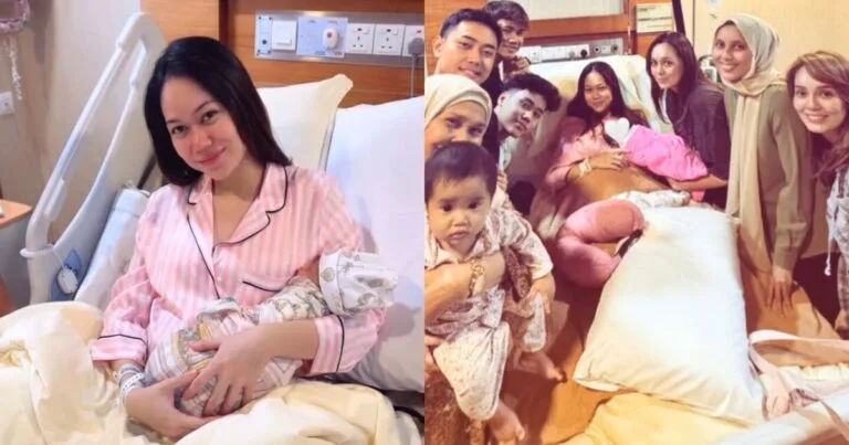 Raysha Rizrose Selamat Bersalin, Timang Anak Perempuan!