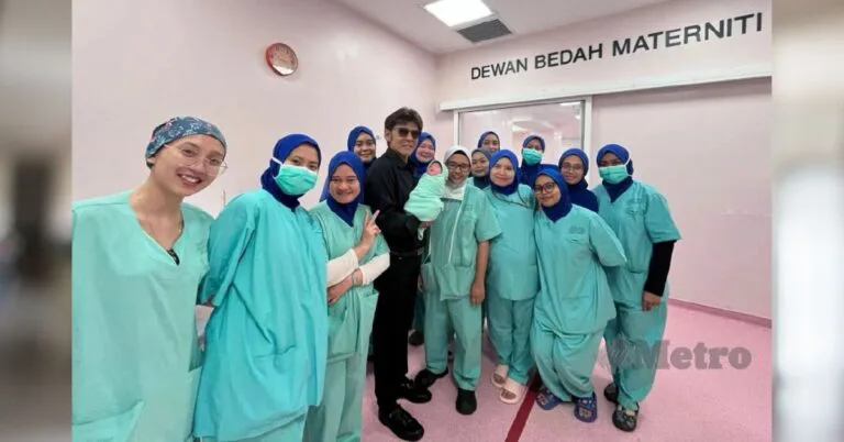 Isteri Jamal Abdillah, Datin Zai Izzati, Selamat Bersalin Anak Kelima