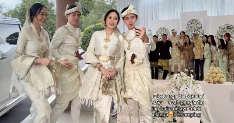 Pasangan Cina Pilih Bersanding Ikut Tema Melayu, Mahu Raikan Staff!