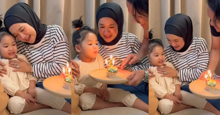 Ernie Zakri & Syamel Sambut Hari Lahir Anak, Khawla Dah 3 Tahun