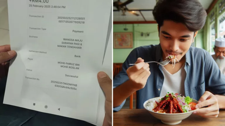 Hanya Bayar RM4, Peniaga Kedai Makan Luah Kecewa Asyik Terkena