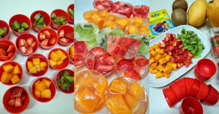 Bosan Puding Bersantan, Puding Jeli Buah Lagi Segar Makan Waktu Raya!