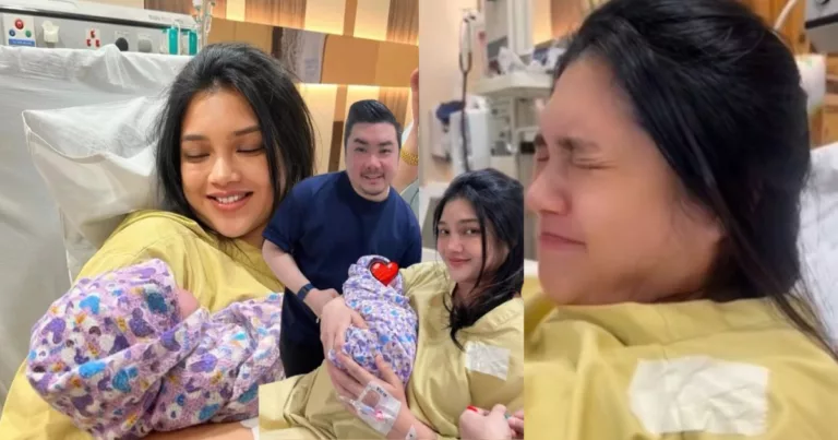 Atikah Suhaime Kongsi Momen Bersalin, Wajah Bahagia Sambut Cahaya Sulung!