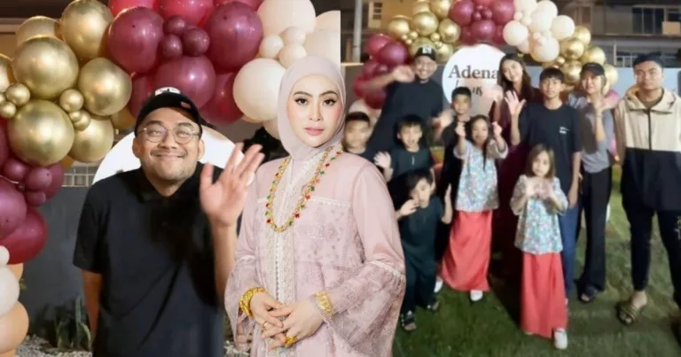 Adira Raikan Hari Lahir Datuk Red, Kumpulkan 10 Anak Sambut Sama-Sama!