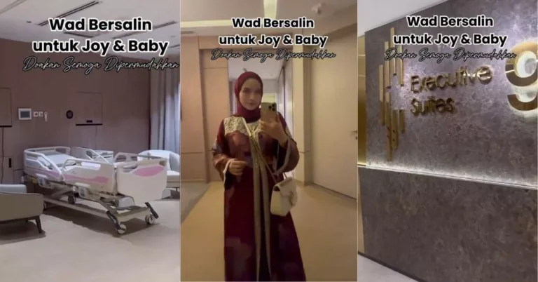Joy Revfa ‘Nervous’ Nak Bersalin, Kongsi ‘Ward Tour,’ Teringin Nak Bersalin Normal