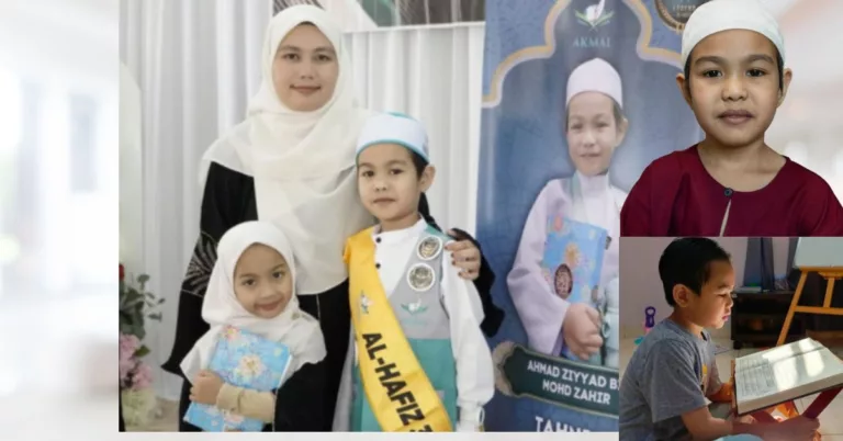 Hafiz Cilik, Ahmad Ziyyad, 10 Tahun, Hafal 30 Juzuk Dalam Tempoh 4 Bulan