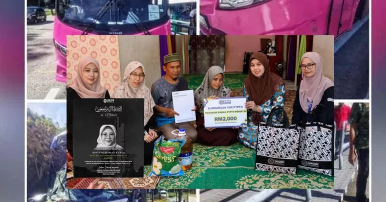 Waris Mangsa Kemalangan Bas UUM Terima Pelepasan Hutang, Bantuan Kewangan Daripada PTPTN