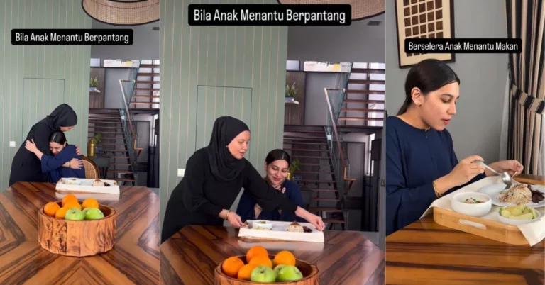 Sheila Rusly Masak Makanan Berpantang Untuk Elisya Sandha, Mak Mentua Dari Syurga
