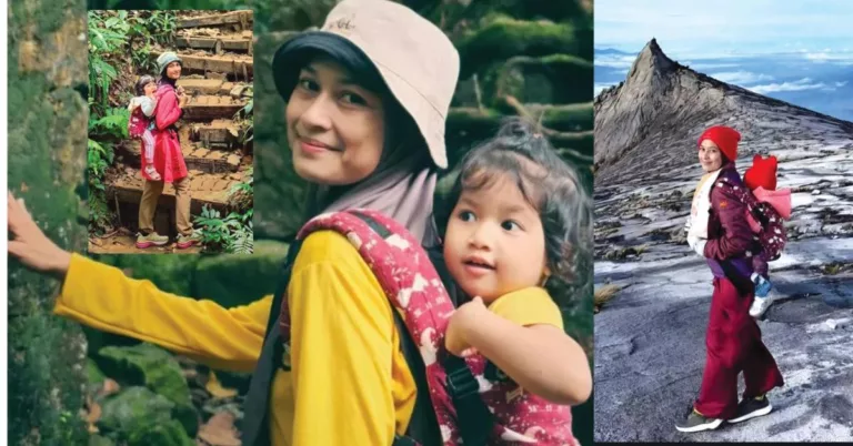 Minat Mendaki Dikongsi Bersama Anak: Ibu Ini Buktikan Ada Anak Kecil Bukan Halangan
