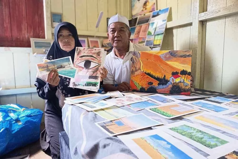 Lukisan Bas Dan Perkataan ‘Mati’ Jadi Petanda Sebelum Mustaqim Terlibat Nahas Maut