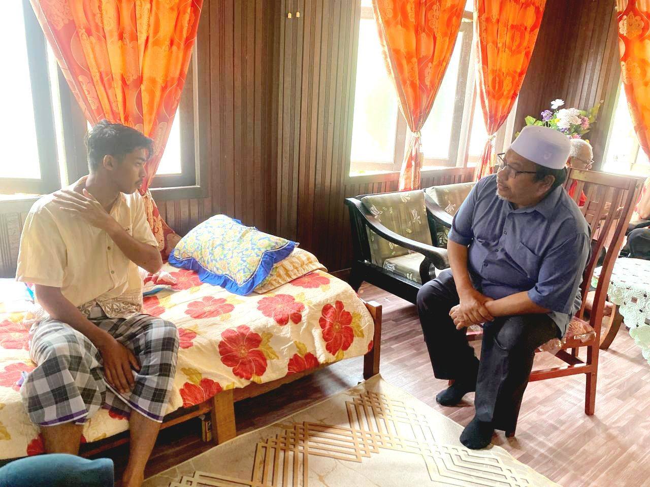Tragedi Pelajar UPSI, Muhammad Zahim Antara Yang Terselamat, Cedera Di Bahagian Pinggang