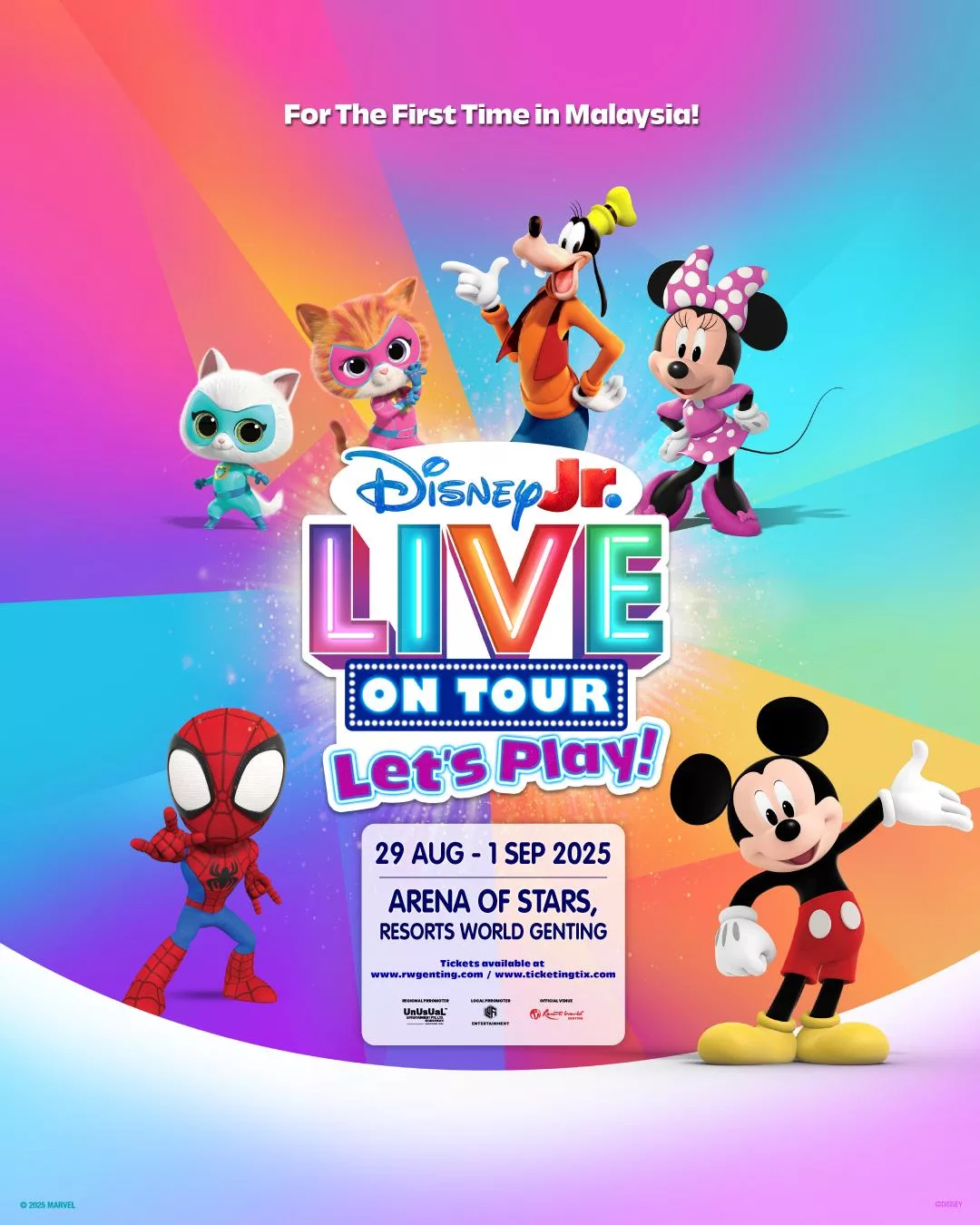 Disney Jr. Live On Tour: Let’s Play! – Cuti Sekolah Paling Meriah Untuk Sekeluarga