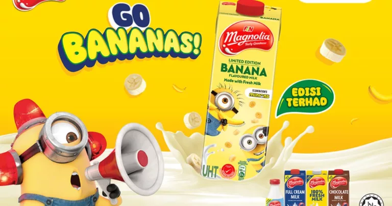 Edisi Terhad Susu Pisang & Aiskrim, F&N Magnolia & Illumination’s Minions Buat Kecoh Satu Malaysia!