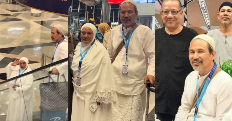 M. Nasir Dan Marlia Musa Berangkat Ke Tanah Suci Tunai Haji