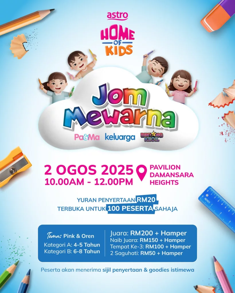 Astro Home of Kids 2025 Kembali Lebih Meriah!