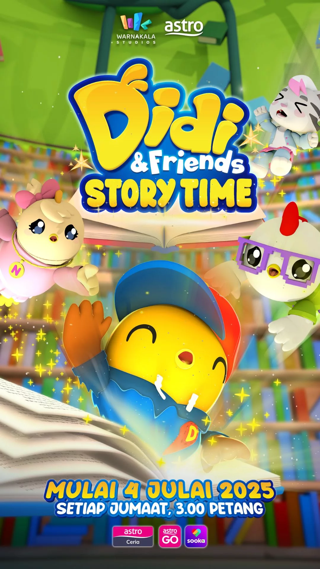 Didi and Friends Musim 8 Lagi Padu, Storytime Yang Buat Satu Rumah Terhibur!