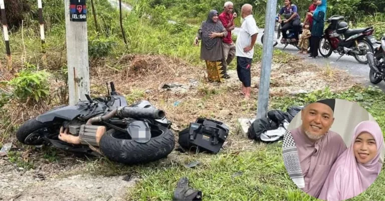 Pengantin Baharu Maut Kemalangan Motosikal Berkuasa Tinggi, Hanya Sempat Empat Hari Bergelar Suami