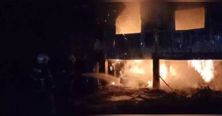 Pasangan Suami Isteri Rentung Dalam Kebakaran Rumah Di Kota Belud