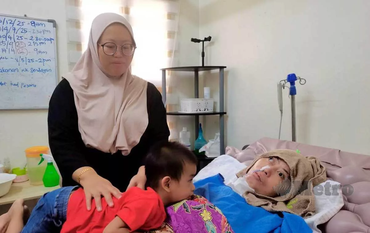 Otak Jahidah Rosak Teruk Akibat Dibelasah Suami, Sudah Empat Tahun Terlantar