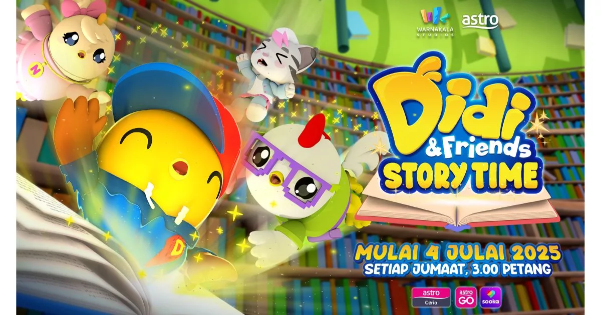 Didi and Friends Musim 8 Lagi Padu, Storytime Yang Buat Satu Rumah Terhibur!