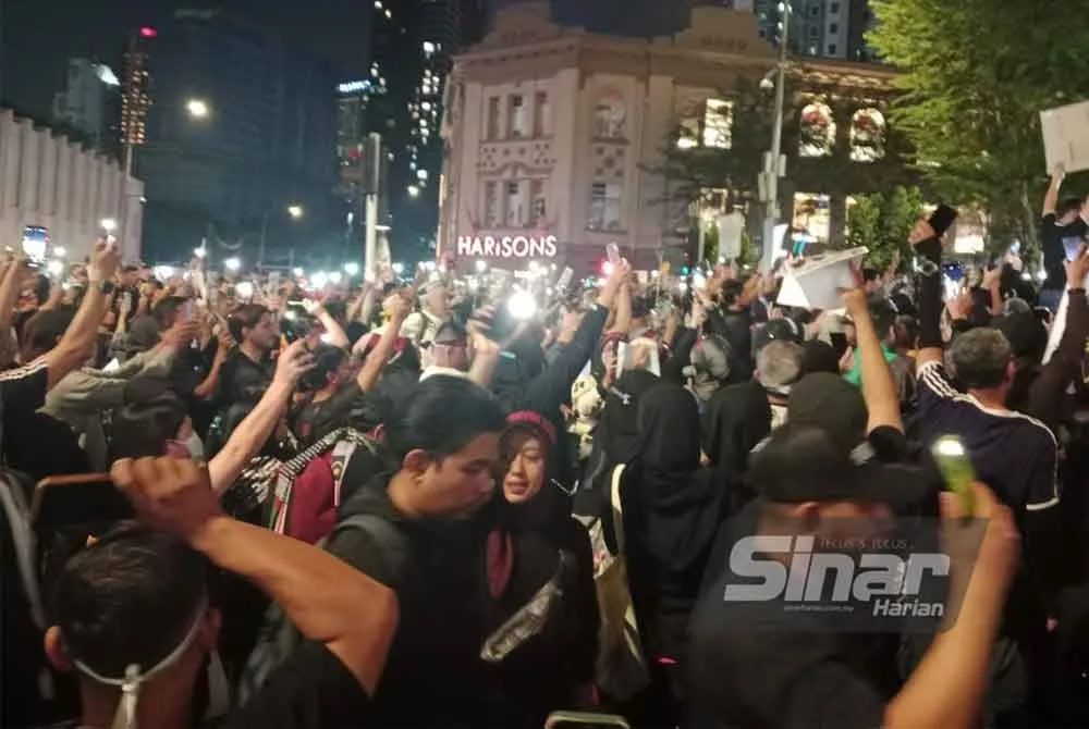 Laungan “Justice For Zara” Bergema Di Himpunan Solidariti Ibu Kota 