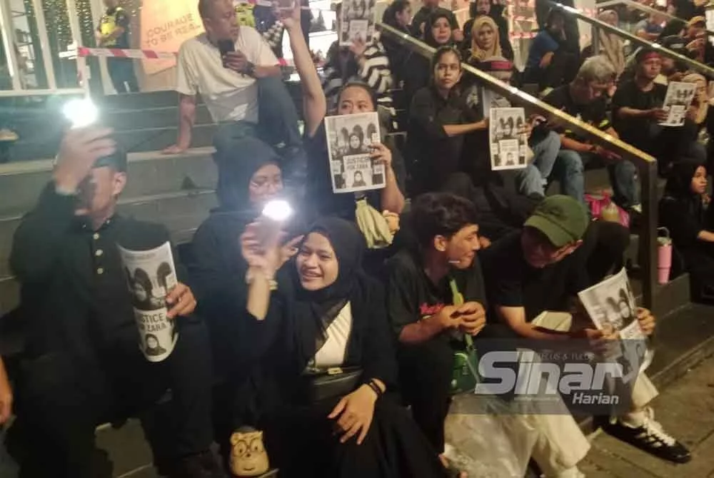 Laungan “Justice For Zara” Bergema Di Himpunan Solidariti Ibu Kota 