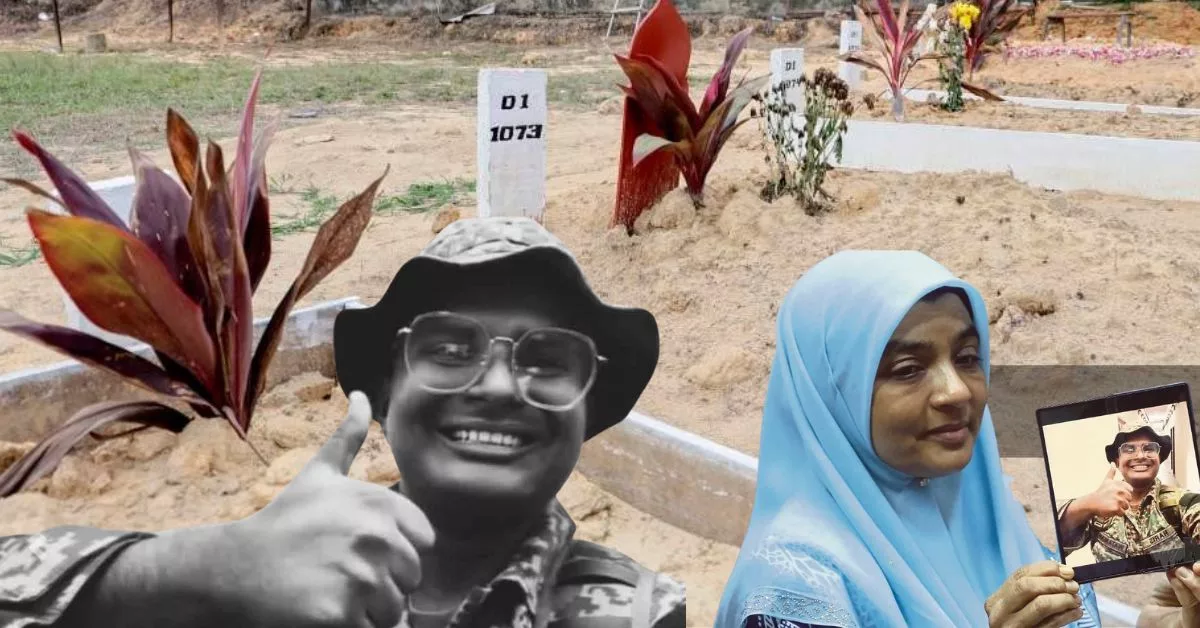 Proses Gali Semula Kubur Syamsul Haris Hari Ini, Tanah Perkuburan Mula Dipenuhi Orang Ramai