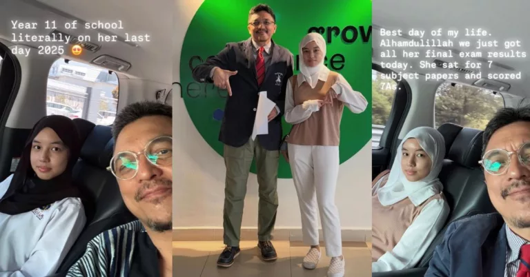 Engku Emran Terharu Aleesya Cemerlang IGCSE -“Tahniah 7A Anak Ayah, 11 Tahun Teman Ulang Kaji & Kelas Tambahan”