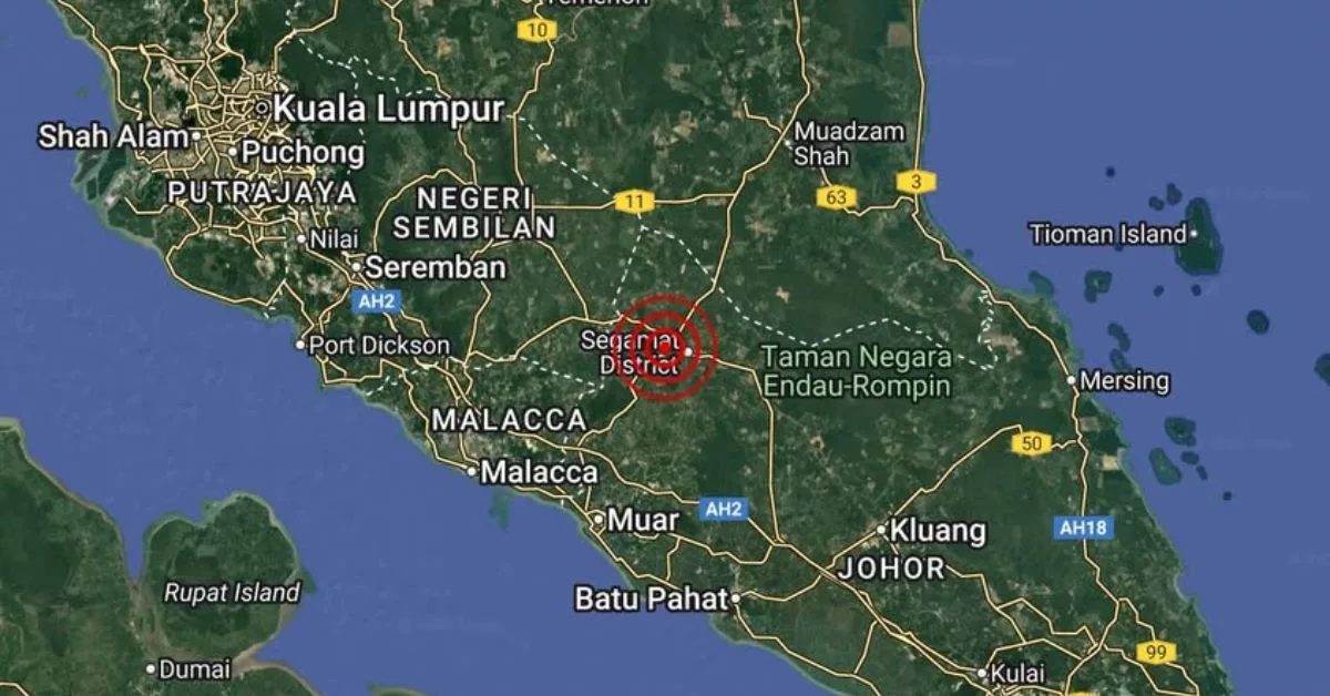 Gegaran Gempa Bumi Lemah Dikesan Di Segamat, Kerajaan Johor Nasihat Elak Struktur Tidak Kukuh 4 Gegaran Gempa Bumi Lemah Dikesan Di Segamat, Kerajaan Johor Nasihat Elak Struktur Tidak Kukuh