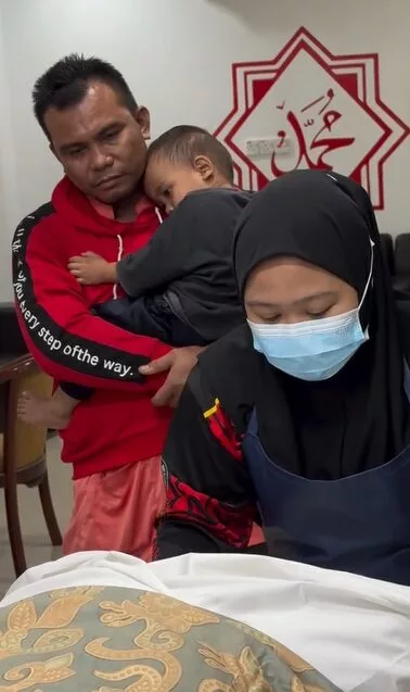 Pilu Lihat Kanak-kanak Perempuan Trauma, Tutup Wajah Sambil Menangis, Ibu Maut Digilis Treler