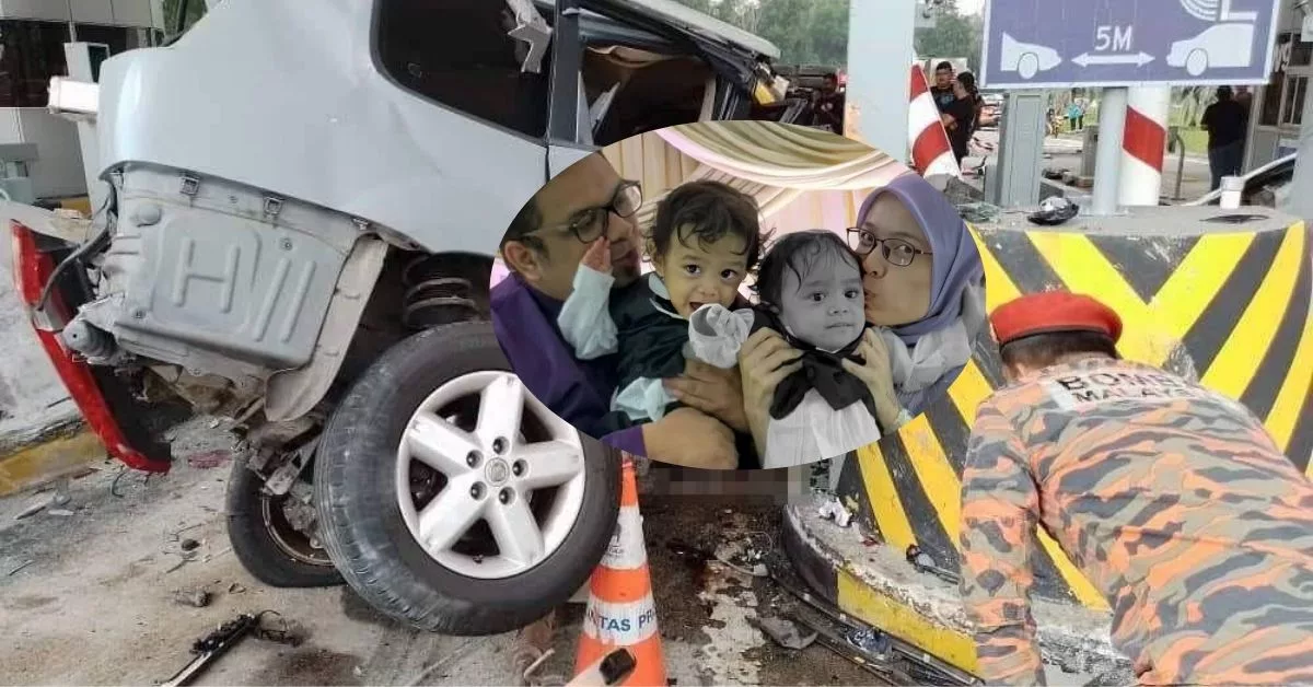 10 Tahun Menanti Zuriat, Hilang Sekelip Mata, Tragedi Plaza Tol Bukit Kajang Meruntun Jiwa